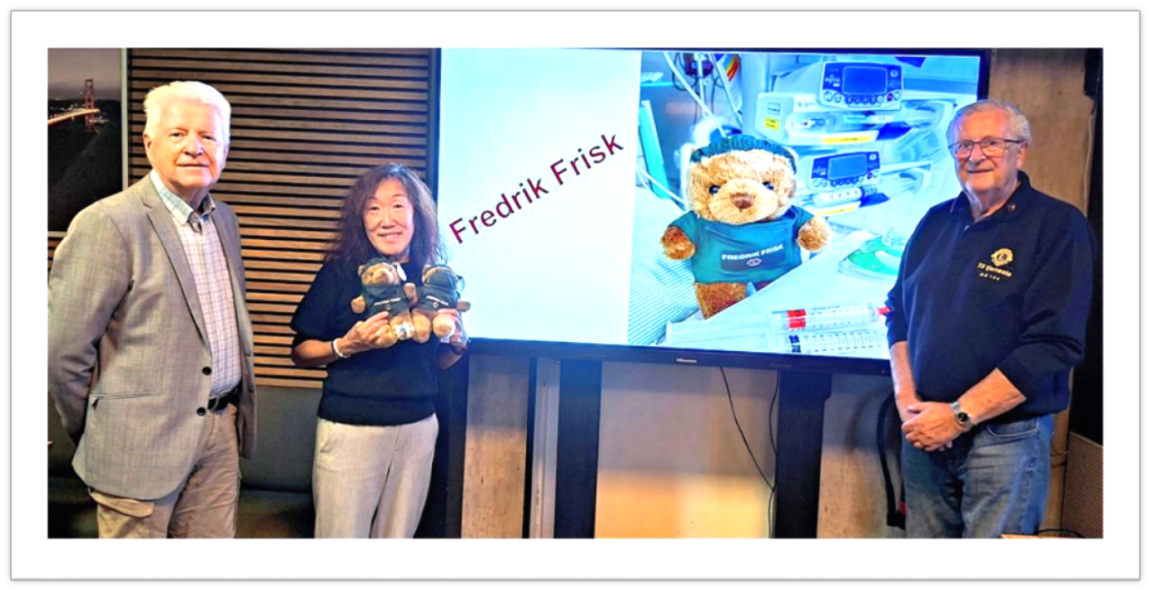 Fredrik Frisk får omtale i høstens Lion Magasin