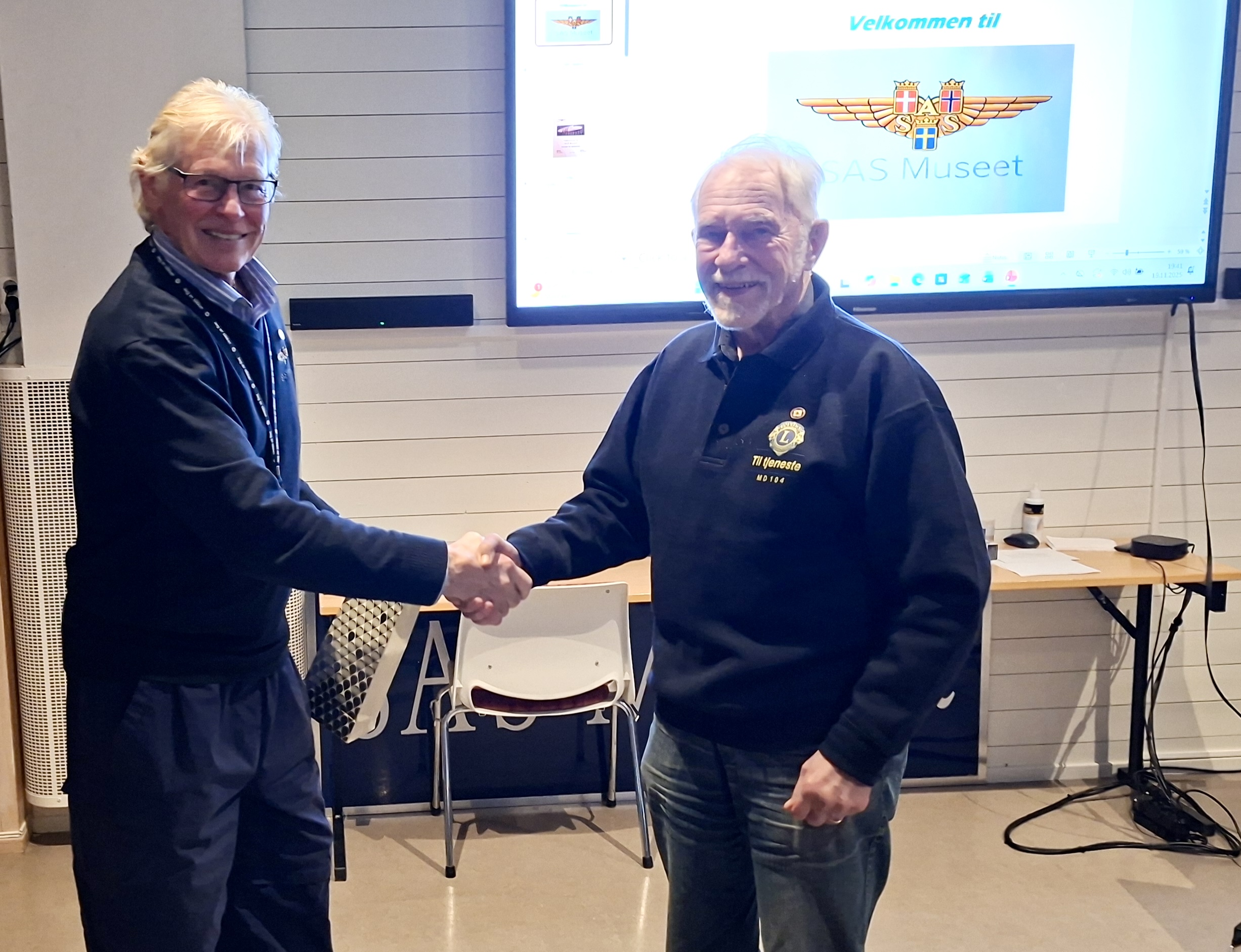 Artikkelbilde til artikkelen Medlemsmøte på SAS Museet 19. november 2025
